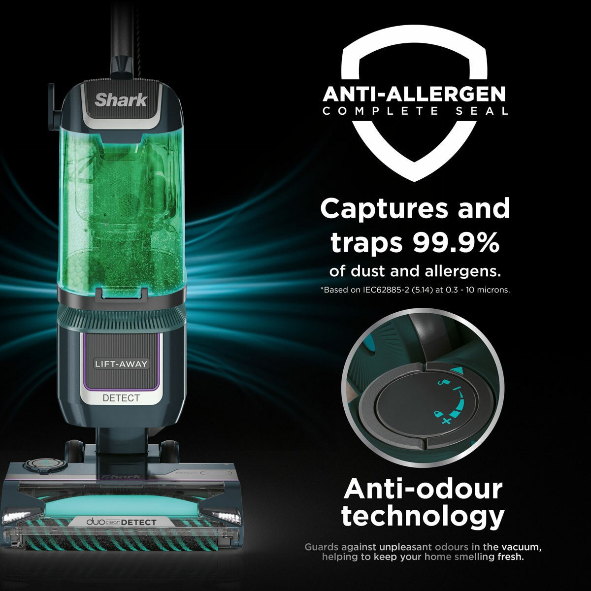 Shark Detect XL Pet Pro Corded Upright Vacuum, LA791UKTL