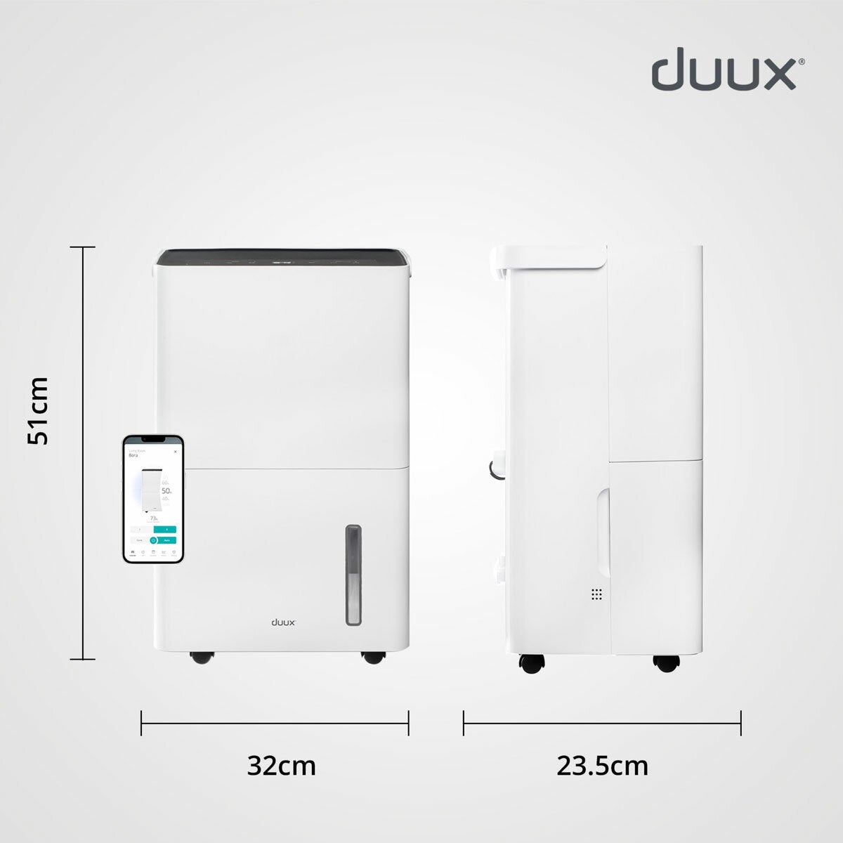 Duux Bora Smart Dehumidifier 20L, DXDH20UK | Costco UK