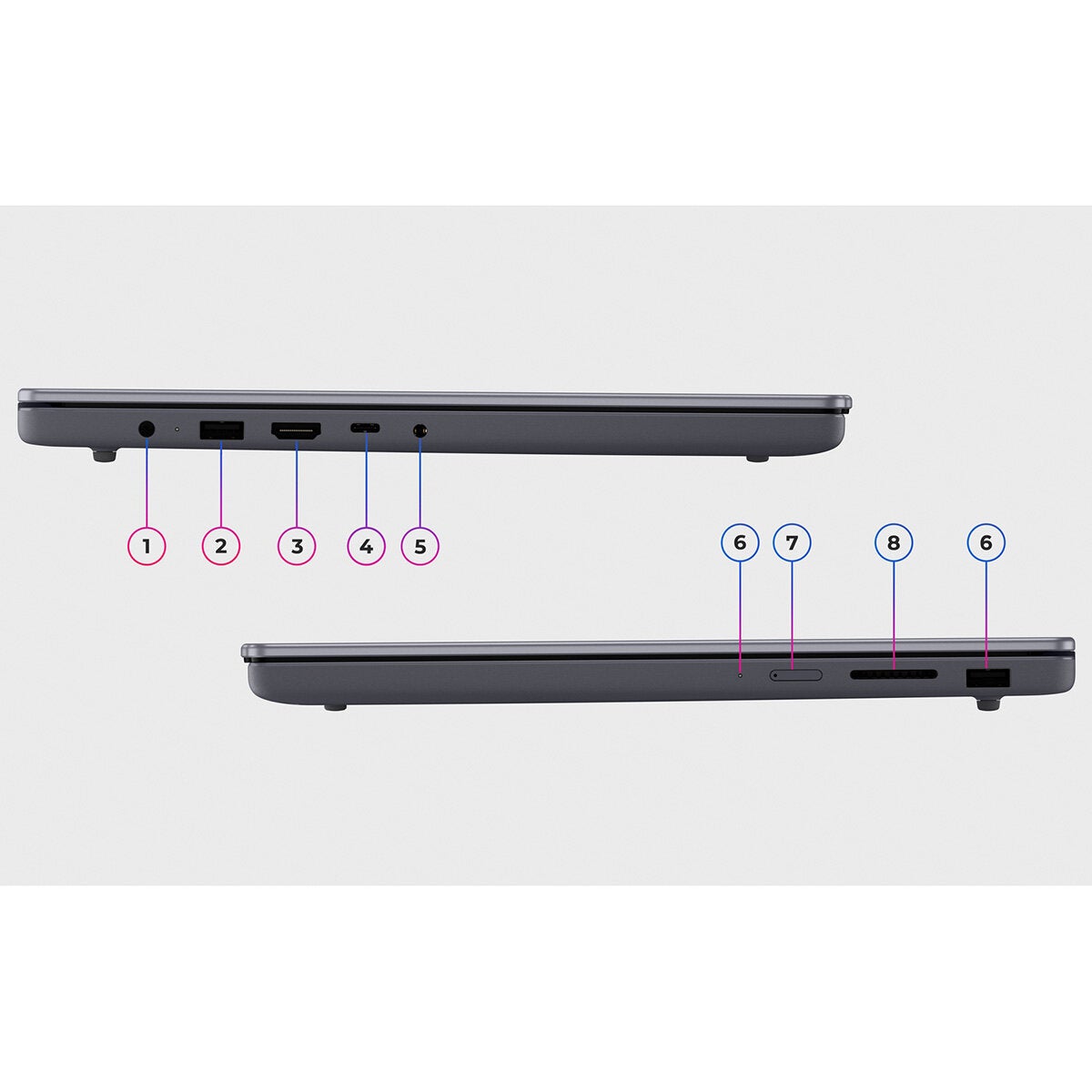 Lenovo IdeaPad Slim 3 Copilot+ PC, Snapdragon X, 16GB RAM, 1TB SSD, 15.3 Inch Laptop, 83N3002CUK