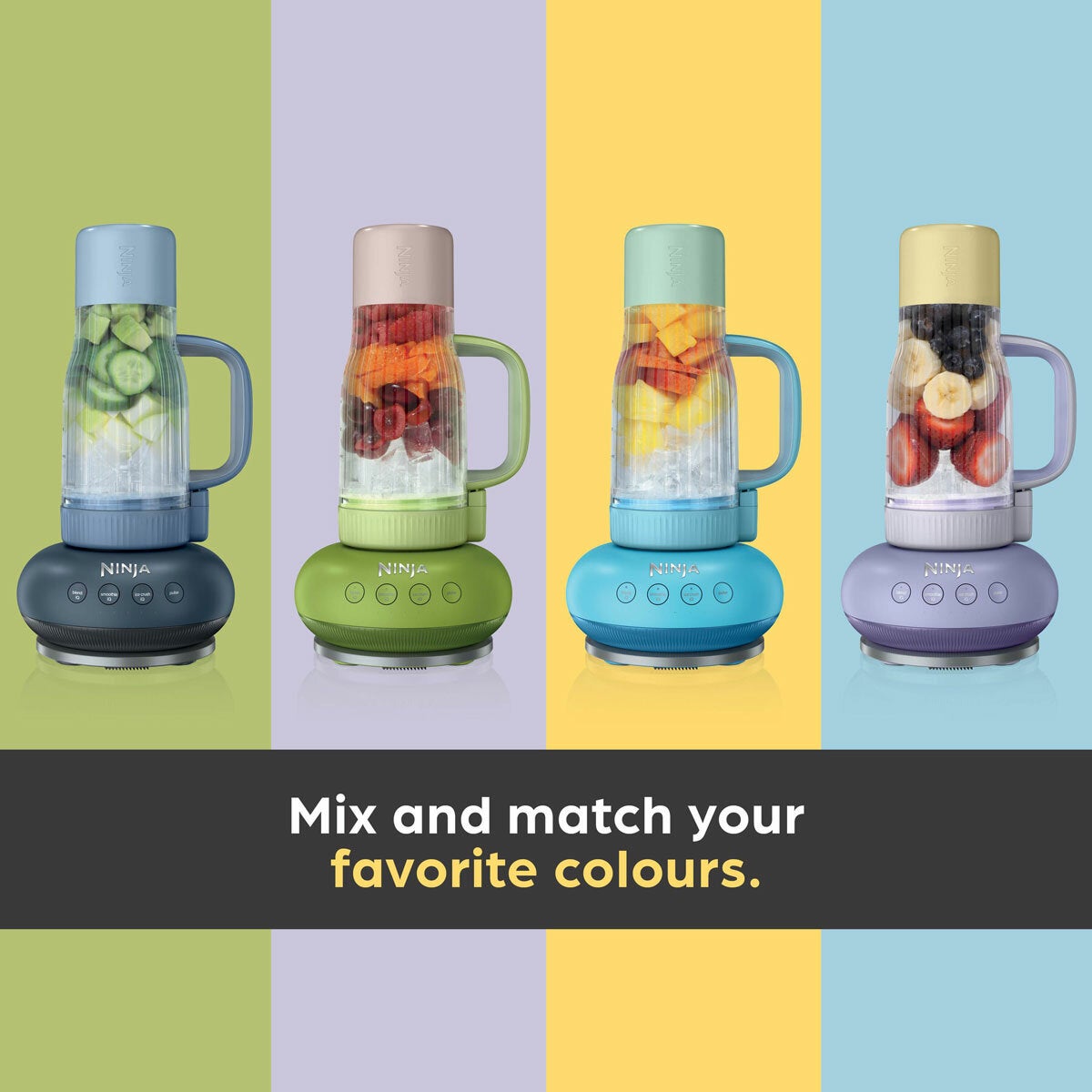 Ninja BlendBoss Tumbler Blender available in 5 Colours