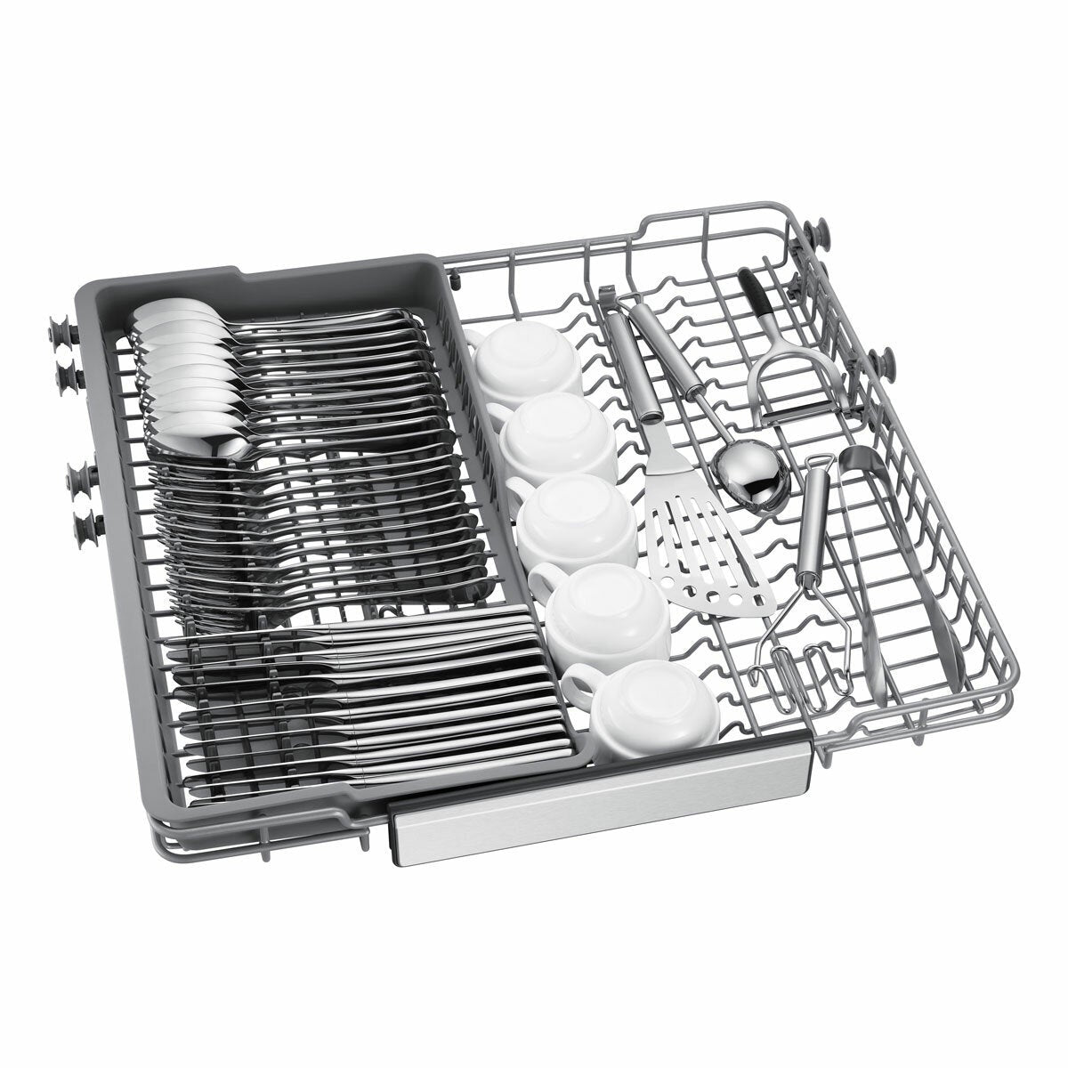 Samsung DW70H73WCB0U4 Integrated Dishwasher, C Rated in White