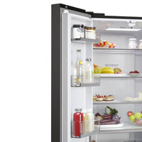 Haier Series 5 HFR5719ENPB, Multidoor Fridge Freezer, E Rated in Black