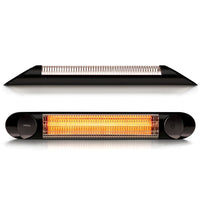 Veito Blade S2500 Indoor And Outdoor Carbon Infrared Heater - Black