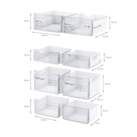 Bosch KFN96VPEAG, Multidoor Fridge Freezer, E Rated in Stainless Steel