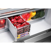 Hisense RF749N4SWSE, Multidoor Fridge Freezer, E Rated in Stainless Steel
