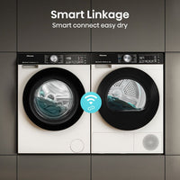 Hisense WF5S1045BW, 10.5kg, 1400rpm Washing Machine, A Rated in White
