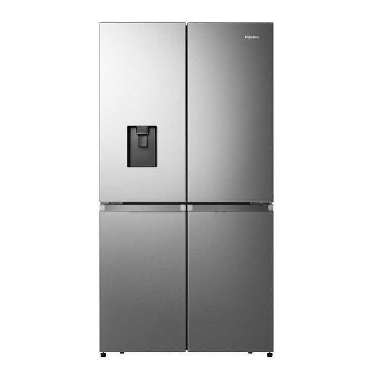 Hisense RQ758N4SWSE, Pureflat Multidoor Fridge Freezer, E Rated in Silver