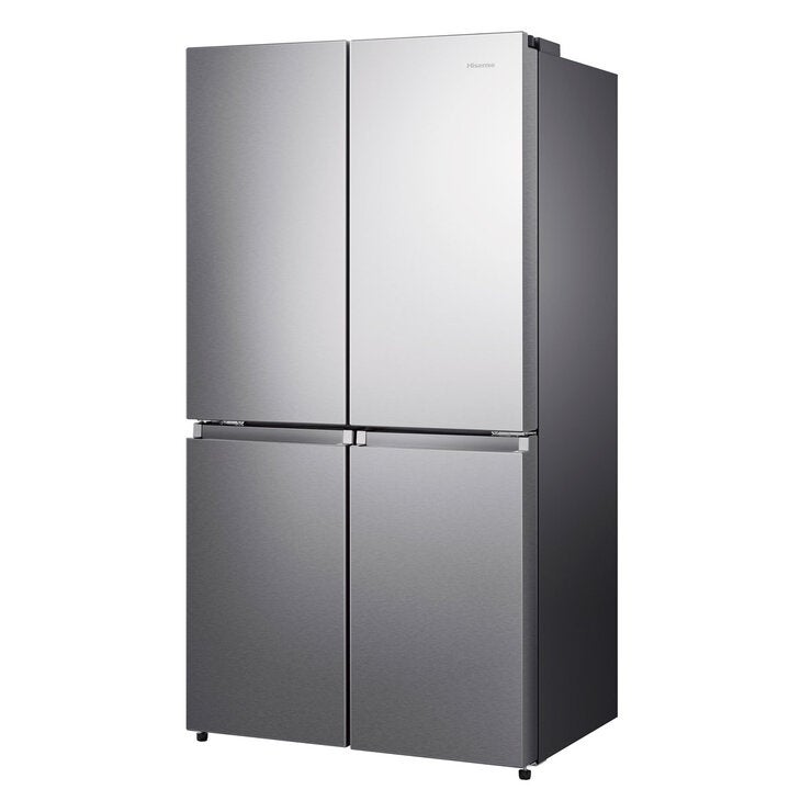 Hisense RQ758N4SASE, Pureflat Multidoor Fridge Freezer, E Rated in Silver