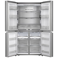 Hisense RQ758N4SASE, Pureflat Multidoor Fridge Freezer, E Rated in Silver