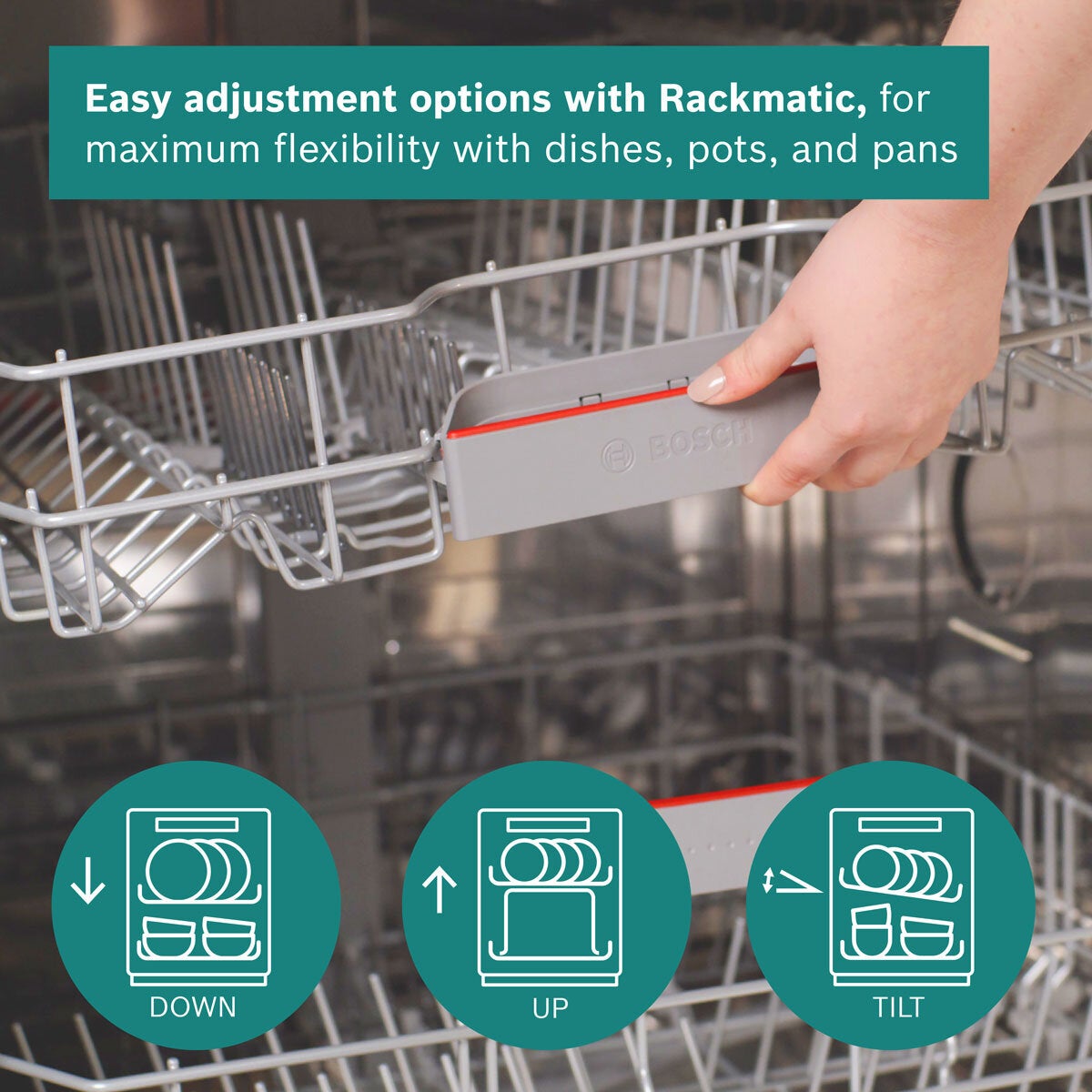 Bosch SMS6ZCW10G Series 6, 14 Place Setting, Freestanding Dishwasher, B Rated in White