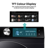 Hisense DH7S107BB, 10kg Heat Pump Tumble Dryer, A+++ Rated in Black