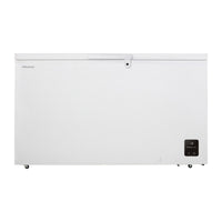 Hisense FC571D4AWLYE, 440L High Capacity Chest Freezer, E Rated in White