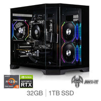 AWD-IT Mars 5 Ti, AMD Ryzen 5, 32GB RAM, 1TB SSD, NVIDIA ...