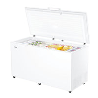 Haier HCE519EK, 504L Chest Freezer, E Rated in White