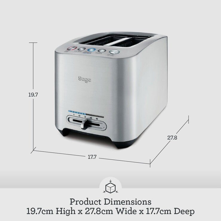 Sage The Smart Toaster, 2 Slice BTA825UK