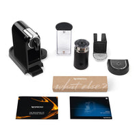 Nespresso by De'Longhi Citiz Capsule Coffee Machine & Aeroccino Milk Frother, Black