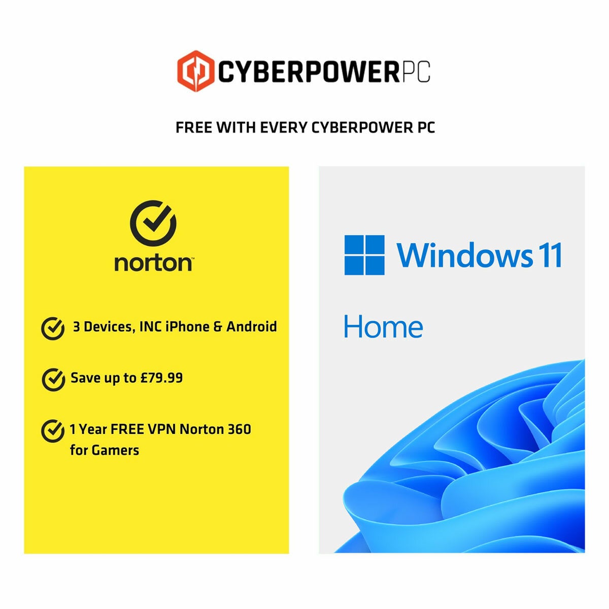 CyberPower, AMD Ryzen 7, 32GB RAM, 1TB SSD, NVIDIA GeForce RTX 5080, Gaming Desktop PC