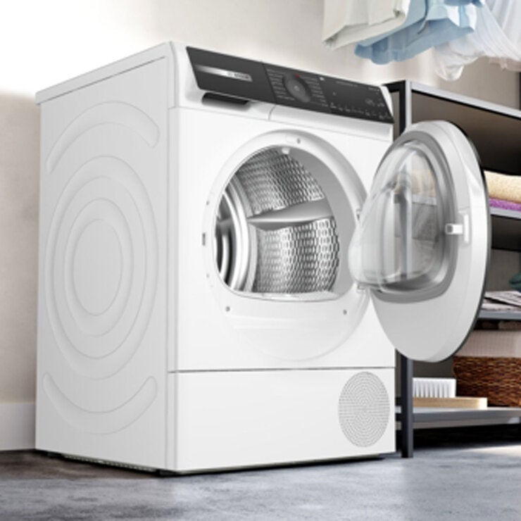 Bosch WQH246D9GB, Series 6, 9kg Heat Pump Tumble Dryer A+++ Rating White