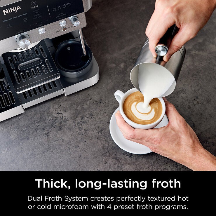 Ninja Luxe Café Premier Bean to Cup Coffee Machine, ES601UK