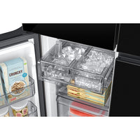 Samsung SpaceMax RF65DB970E22EU 645L Smart Multi Door Fridge Freezer, E Rated in Clean Black