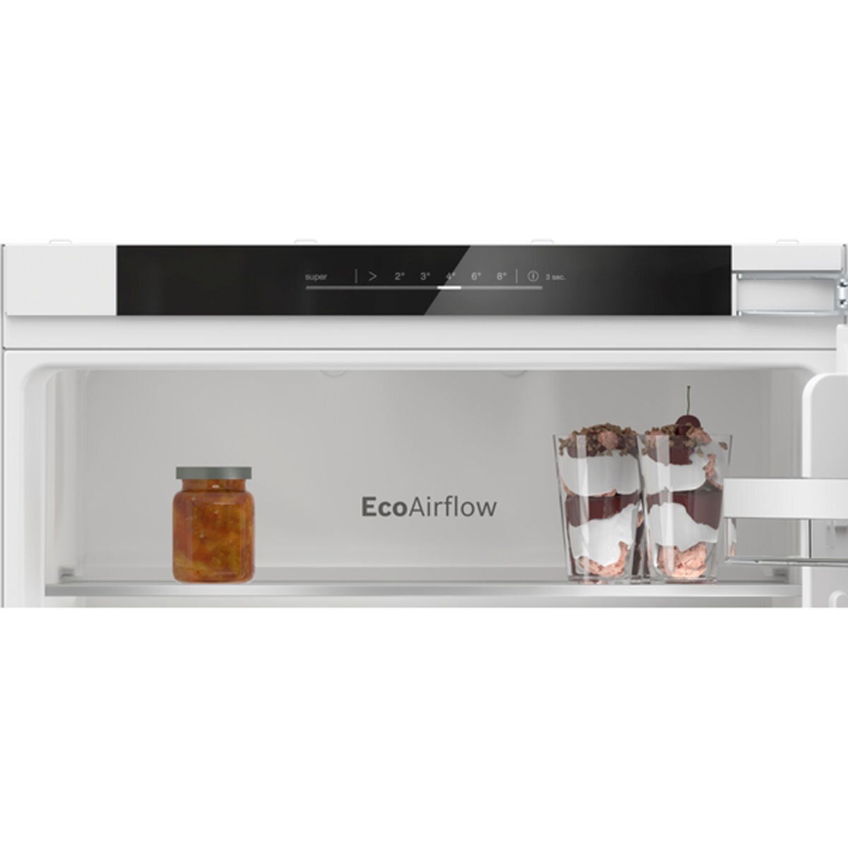 Bosch Series 4, KIN86VFE0G Fully Integrated Fridge Freezer E Rated