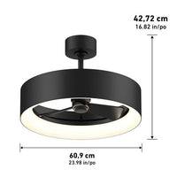 Artika Aiden 24" (61cm) Fan Light with Remote Control