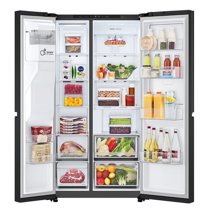 LG GSJC40EPPE Multidoor Fridge Freezer, E Rated in Black