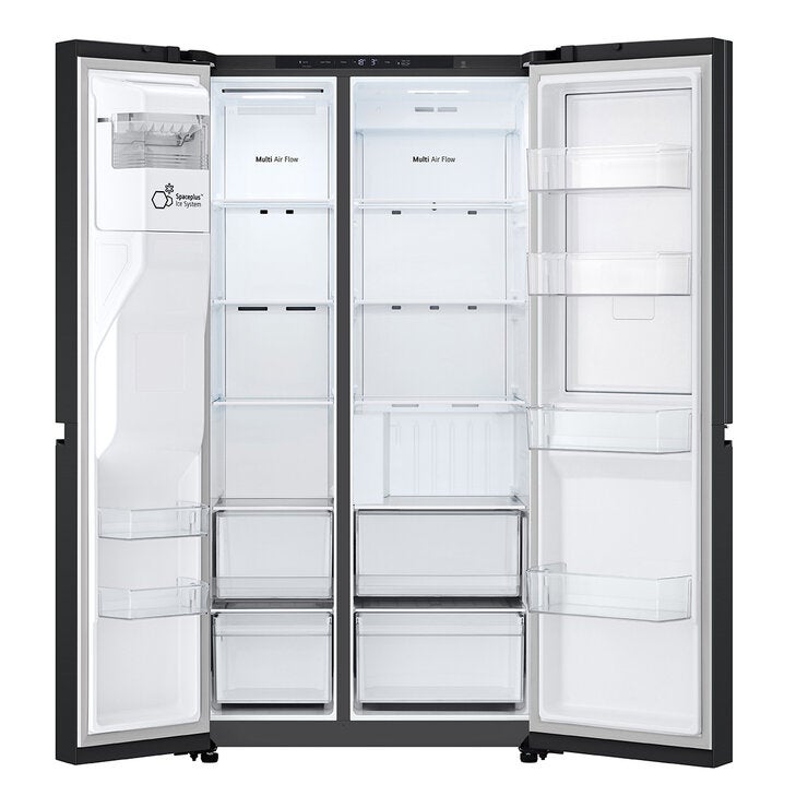LG GSJC40EPPE Multidoor Fridge Freezer, E Rated in Black