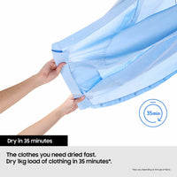 Samsung Series 6 AI Energy DV90T6240LB/S1 9KG Smart Heat Pump Tumble Dryer, A+++ Rated in Black