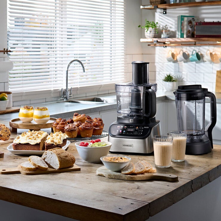 Kenwood MultiPro OneTouch Food Processor and Blender, FDM73.480SS