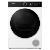 Hisense 5i Series DH5i104BWAB, 10kg Heat Pump Dryer, A+++ Rated in White