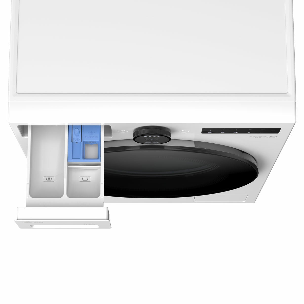 LG Series 7 AI Direct Drive W4X7016TWB, 11kg/6kg Washer Dryer, E Rated in White