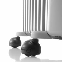 De'Longhi Radia S Oil Filled 1.5kW Radiator in White, TRRS0715