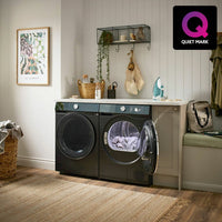 Hisense DH7S107BB, 10kg Heat Pump Tumble Dryer, A+++ Rated in Black