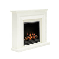 Flare Whitham Electric Fireplace Suite in Soft White, 2kW