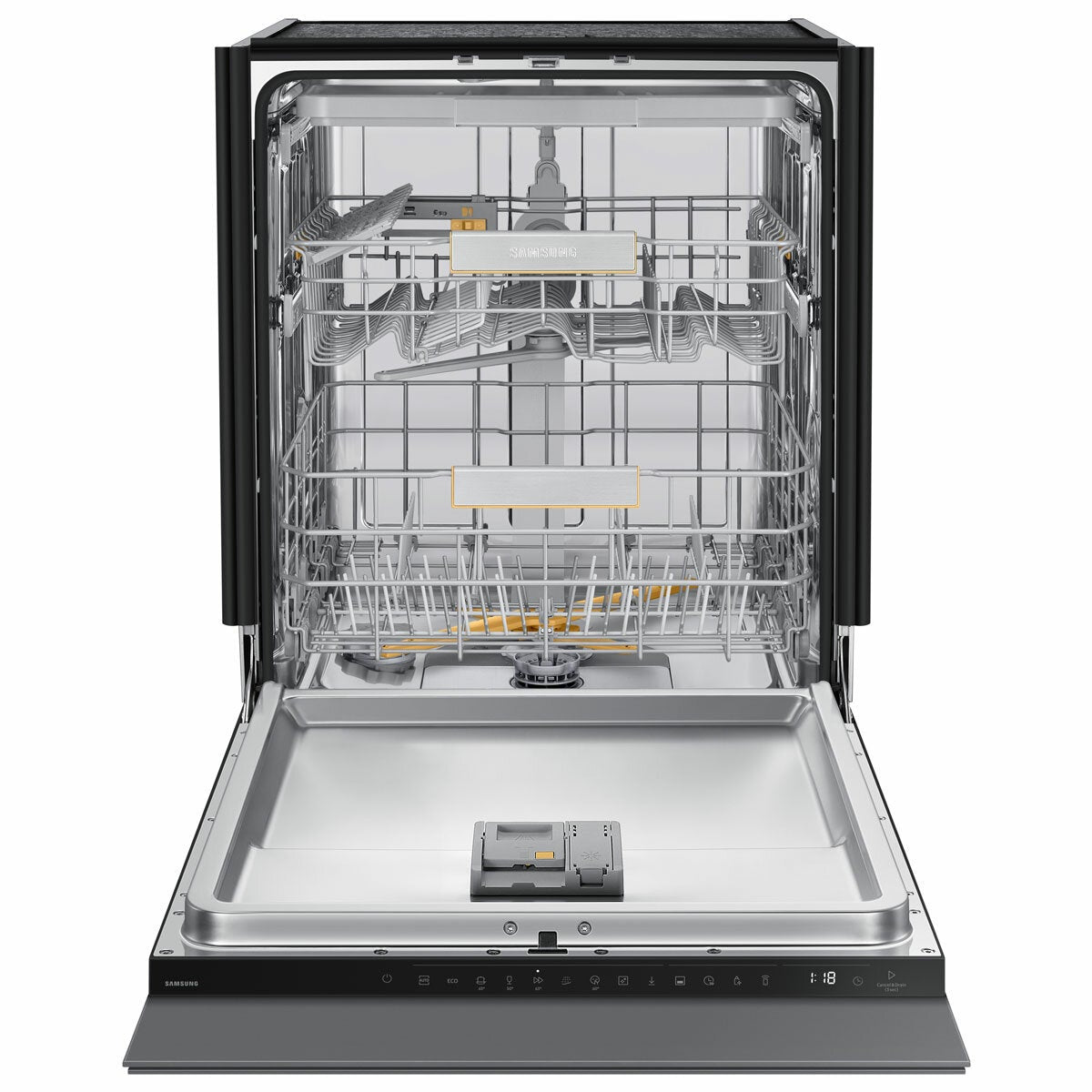 Samsung Series 6, DW60DG790100U4 Fully Integrated Dishwasher, A Rated in Silver