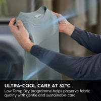 Haier HD100-D357GU1, 10kg Heat Pump Tumble Dryer, A++ Rated in Graphite