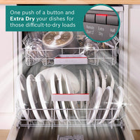 Bosch SMS4EMW06G Series 4, Freestanding 14 Place Setting Dishwasher, B Rated in White