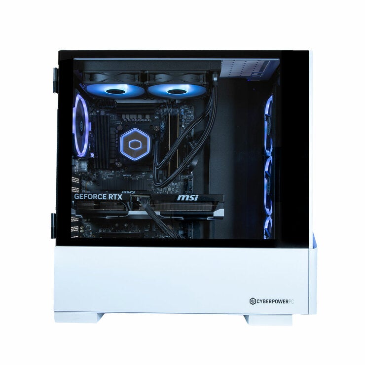 CyberPower, AMD Ryzen 7, 32GB RAM, 2TB SSD, NVIDIA GeForce RTX 5070 Ti, Gaming Desktop PC