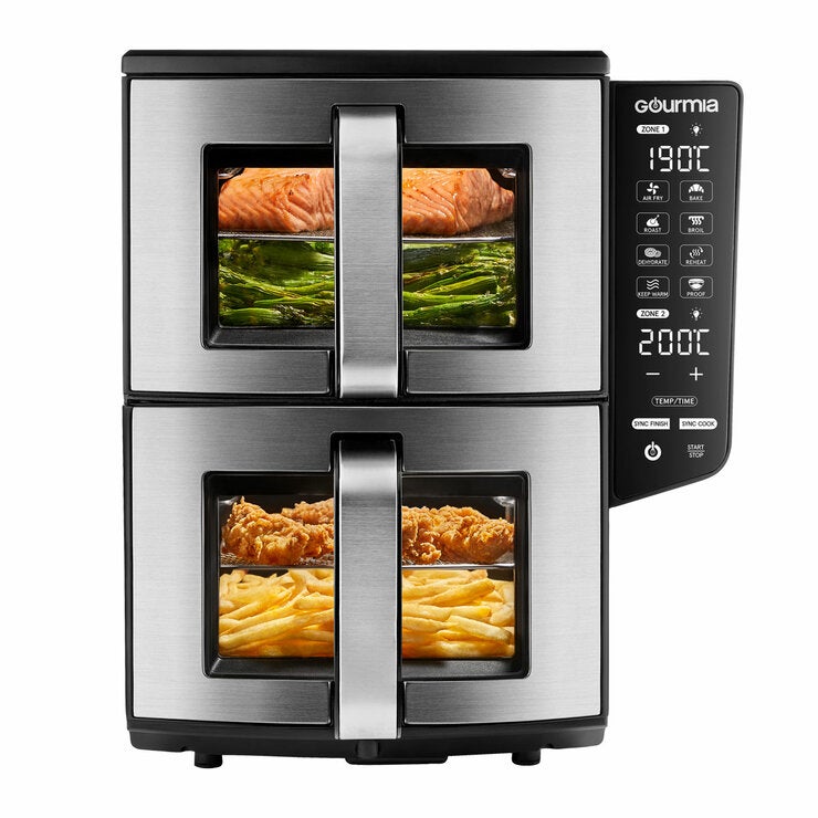 Gourmia Double Decker Air Fryer 10.4L, GAF1180 | Costco UK