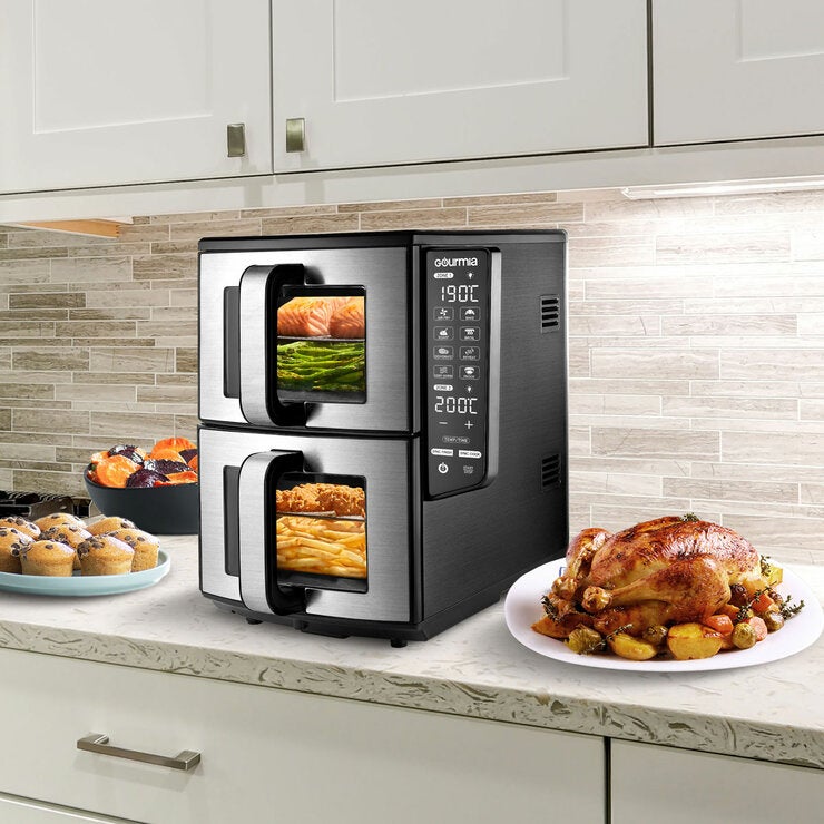 Gourmia Double Decker Air Fryer 10.4L, GAF1180 | Costco UK
