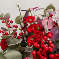 Artificial Winter Bouquet in Vase