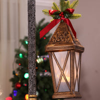 6ft (183cm) Animated Santa with Motion Sensor, Singing & LED Lantern