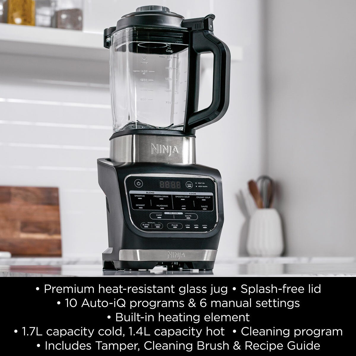 Ninja Foodi Blender & Soup Maker, HB150UK
