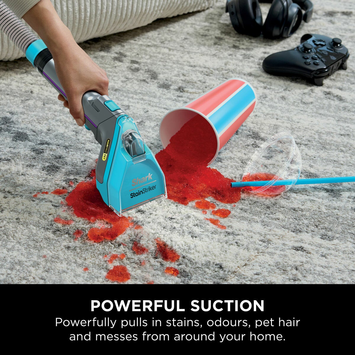 Shark StainStrikerPro Pet Hair Stain & Spot Cleaner, PX250UKT