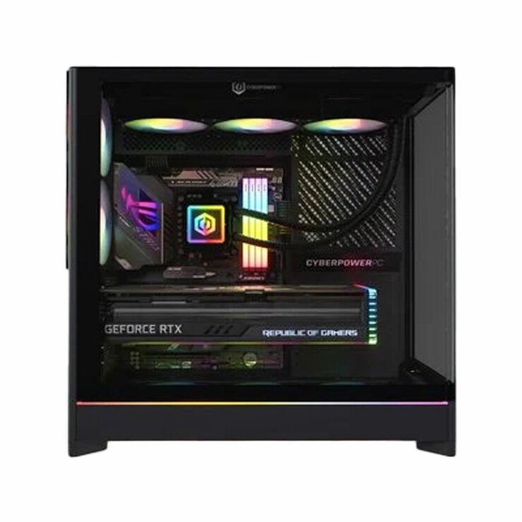 CyberPower, AMD Ryzen 9, 32GB RAM, 2TB SSD, NVIDIA GeForce RTX 5090, Gaming Desktop PC