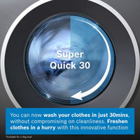 Bosch WGH254ARGB Series 6 Washing Machine,10kg Capacity, A Rated in Graphite