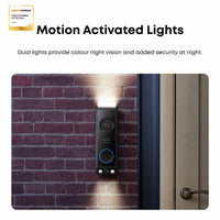 eufy E340 2K Dual Cameras Smart Video Doorbell with Chime - No Monthly Fees