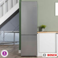 Bosch Series 4 KGN392LDFG Fridge Freezer, D Rated in Silver
