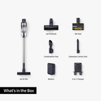Samsung VS15A60AGR5/EU Jet 65 Pet Max Cordles Vacuum Cleaner in Teal/Silver